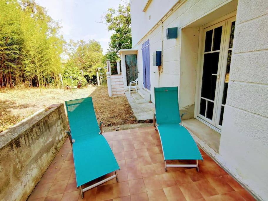 Maison De Charme A 200 Bord De Mer, Terrasse, Jardin- Lesclesdenicole Le Pradet Kültér fotó